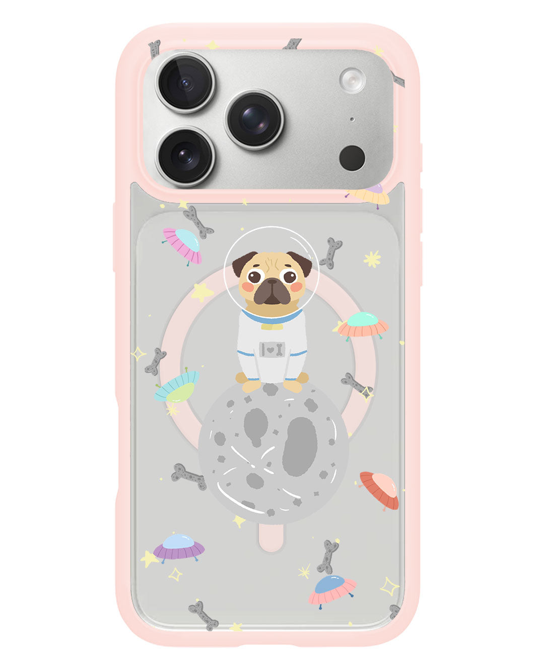 iPhone Rearguard Hybrid - Pugstronaut