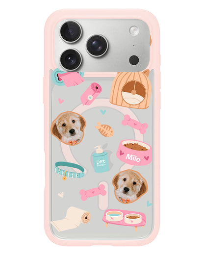 iPhone Rearguard Hybrid - Pet Grid Puppy Life