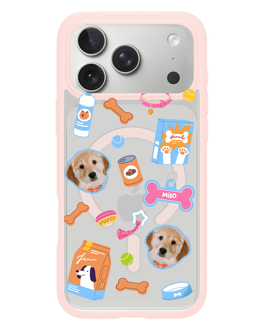 iPhone Rearguard Hybrid - Pet Grid Puppy Sweet Treats