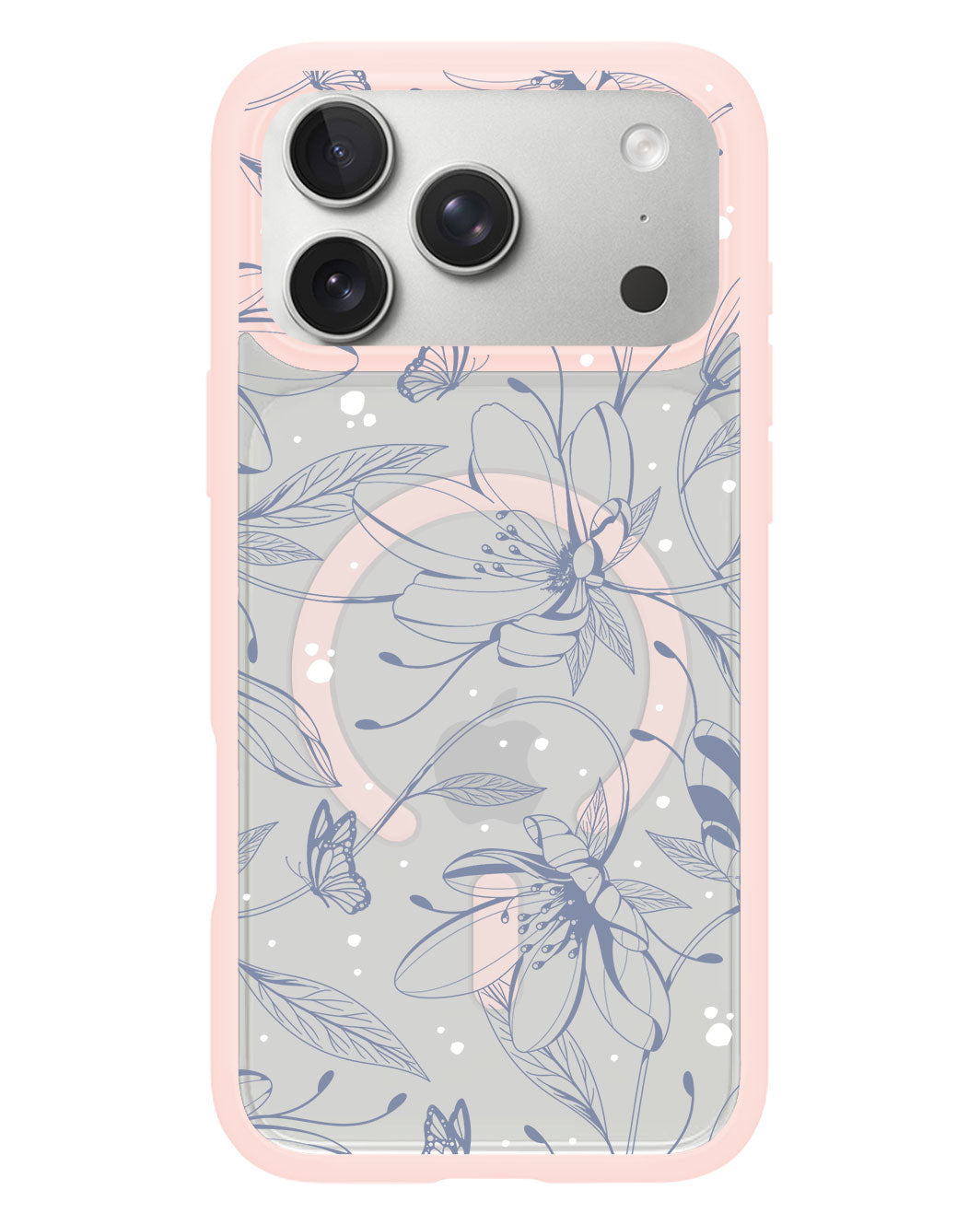 iPhone Rearguard Hybrid - Sketchy Flower & Butterfly 2.0