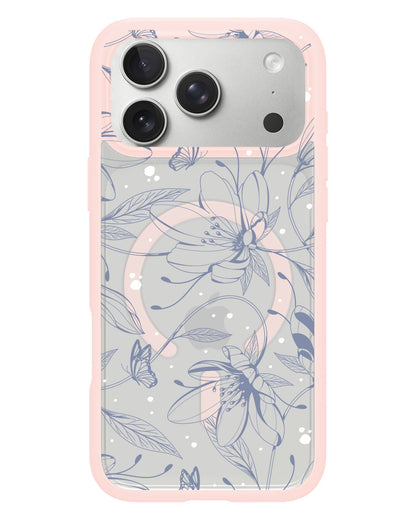 iPhone Rearguard Hybrid - Sketchy Flower & Butterfly 2.0