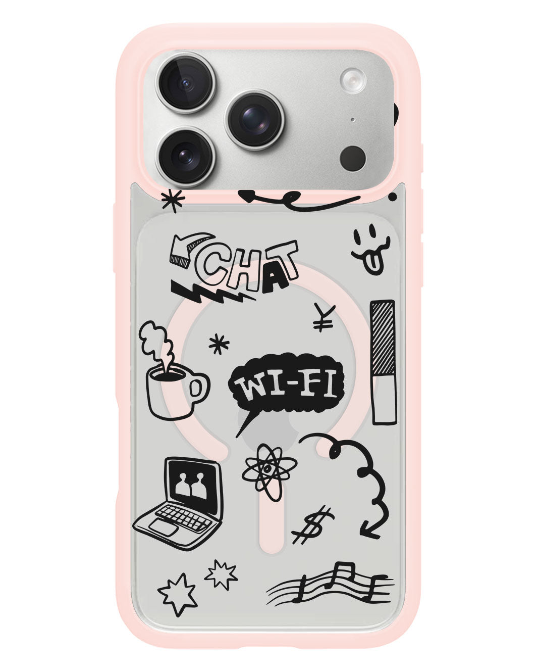 iPhone Rearguard Hybrid - Social Black