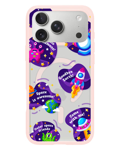 iPhone Rearguard Hybrid - Space Traveller