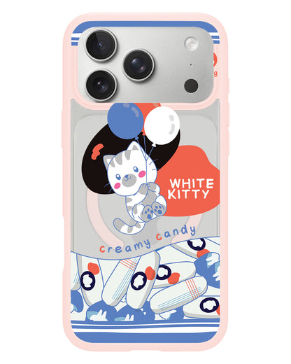 iPhone Rearguard Hybrid - White Kitty