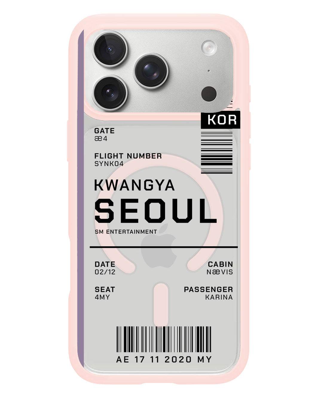 iPhone Rearguard Hybrid - Aespa Kwangya Ticket