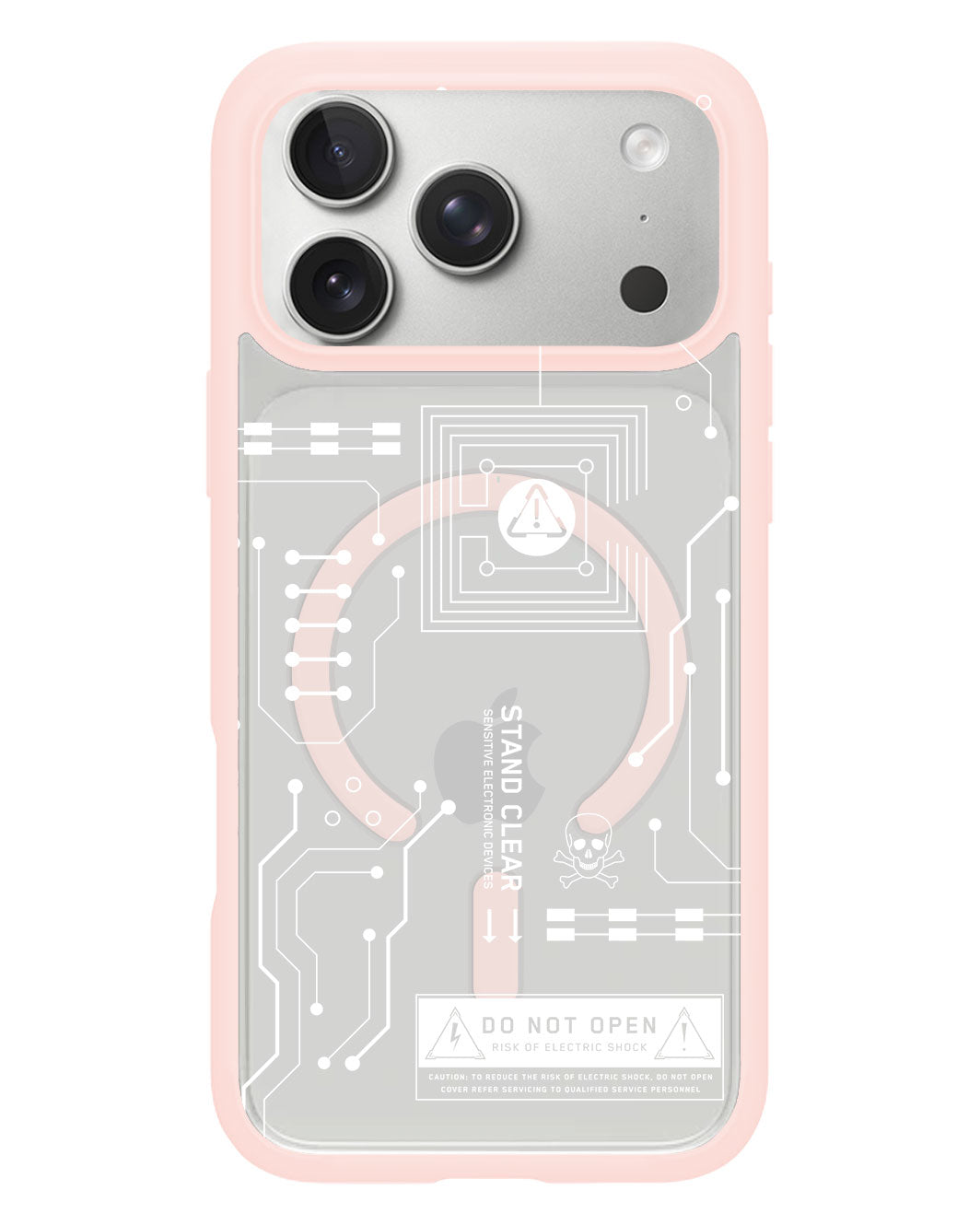 iPhone Rearguard Hybrid - Circuit White