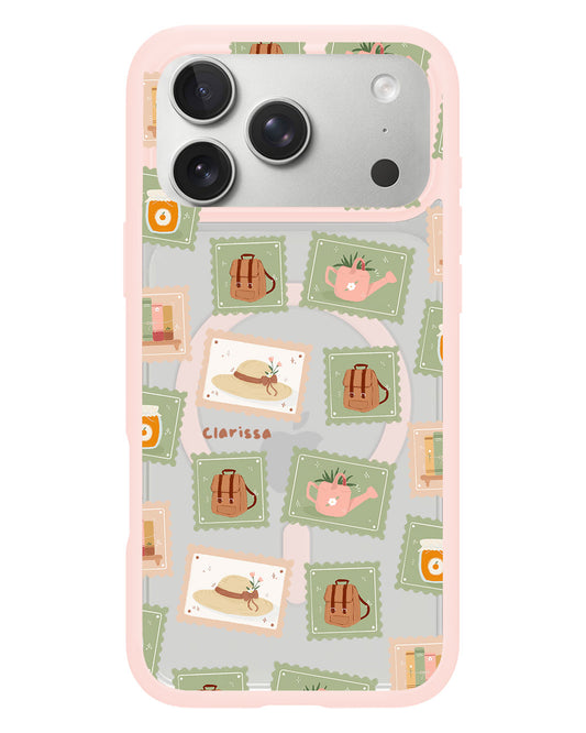 iPhone Rearguard Hybrid - Cottagecore Stamps