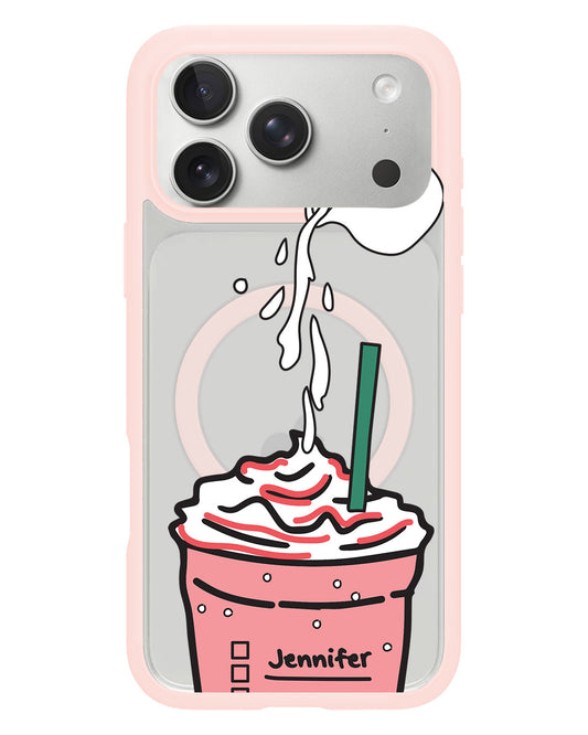 iPhone Rearguard Hybrid - Raspberry Frappe