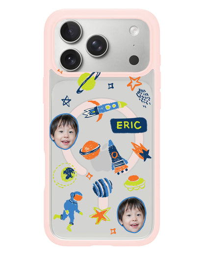 iPhone Rearguard Hybrid - Face Grid Galaxy