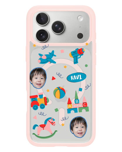 iPhone Rearguard Hybrid - Face Grid Boy's Toys