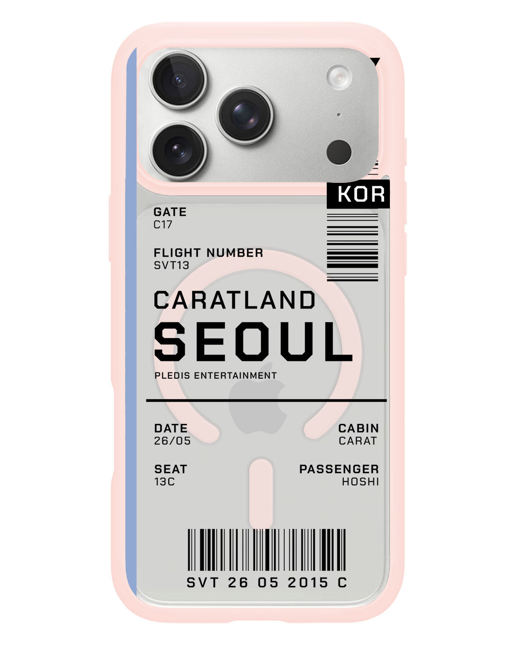 iPhone Rearguard Hybrid - Seventeen Caratland Ticket