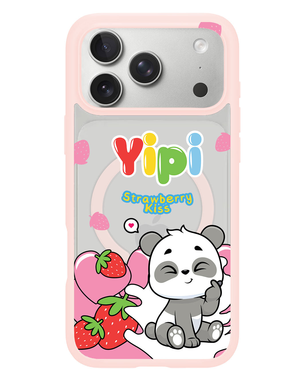 iPhone Rearguard Hybrid - Yipi Strawberry Kiss