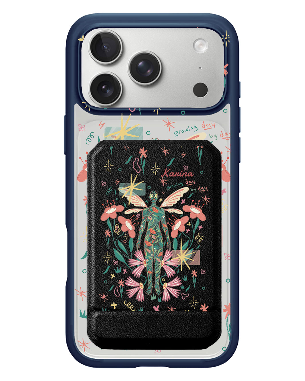 iPhone Magnetic Multifold Wallet - Growing Day by Day