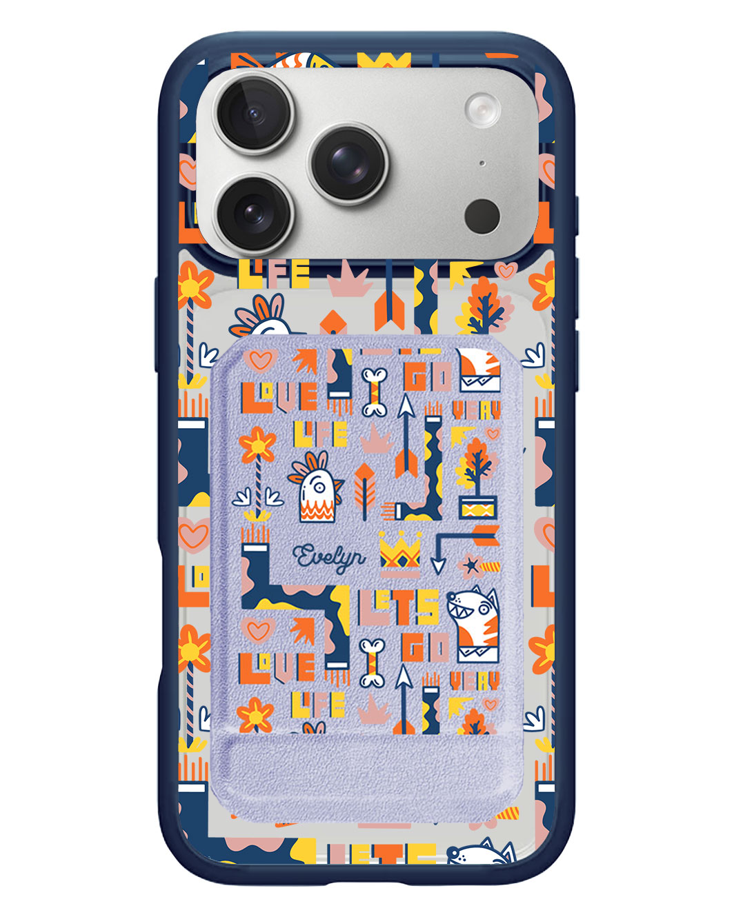 iPhone Magnetic Multifold Wallet - Life in Color