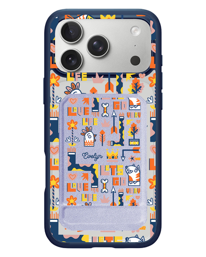 iPhone Magnetic Multifold Wallet - Life in Color