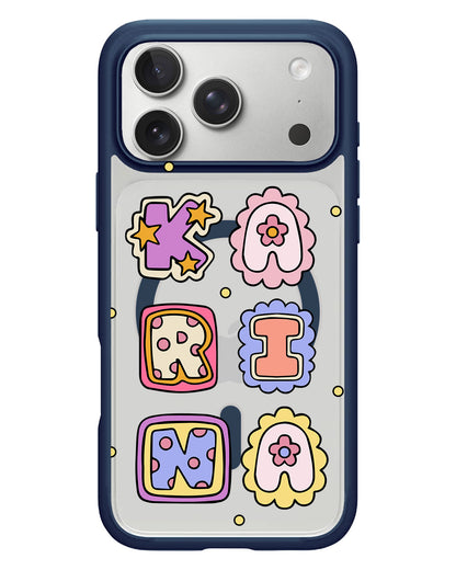 iPhone Rearguard Hybrid - Adorable Monogram 2.0