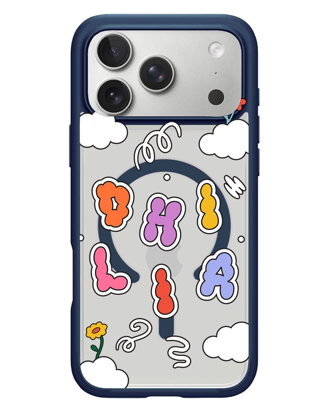 iPhone Rearguard Hybrid - Adorable Monogram 6.0