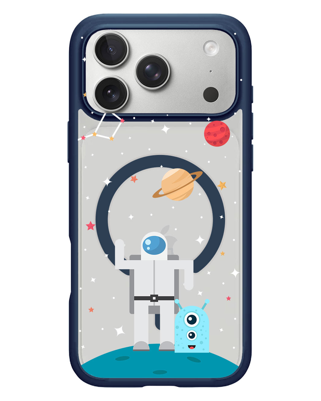 iPhone Rearguard Hybrid - Blue Alien