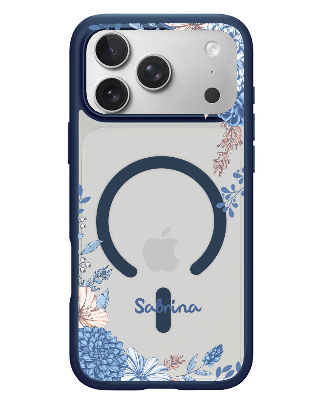 iPhone Rearguard Hybrid - Blue Florals
