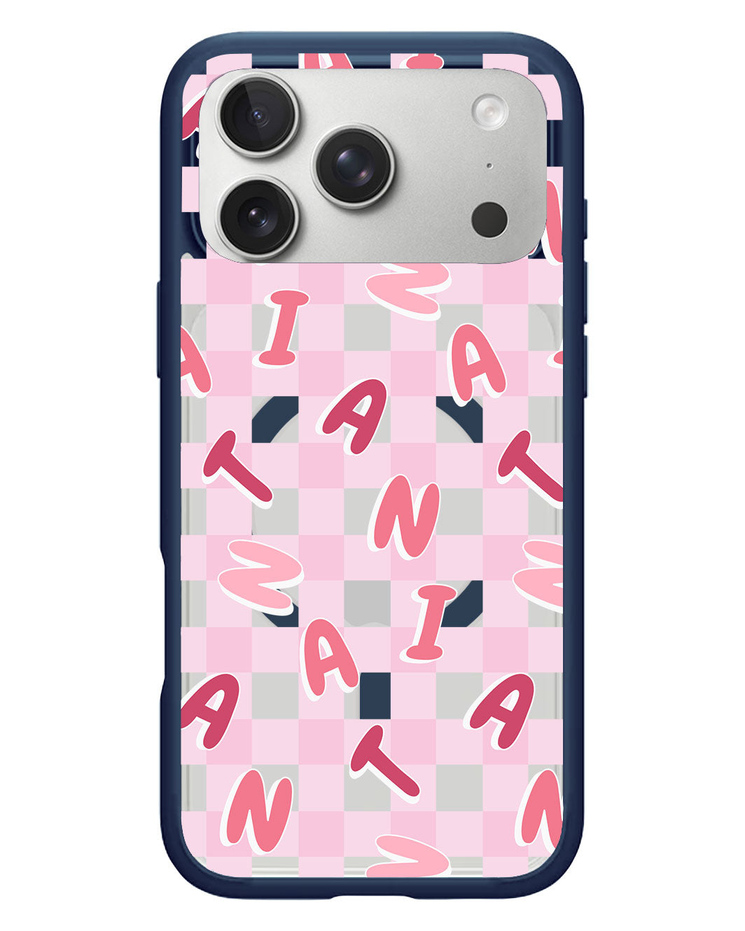 iPhone Rearguard Hybrid - CUSTOM MONOGRAM 3.0 Checkered 1.0