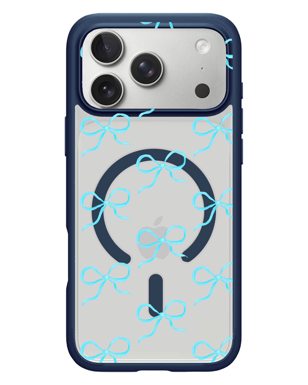 iPhone Rearguard Hybrid - Coquette Blue Bow