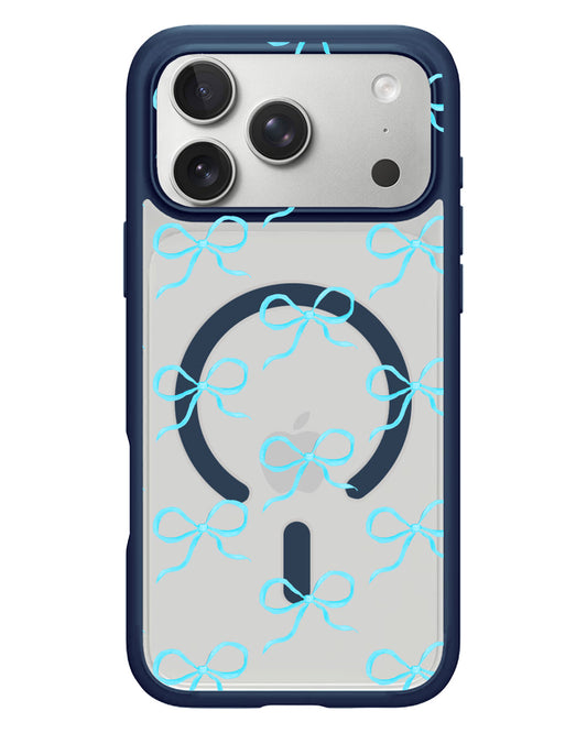 iPhone Rearguard Hybrid - Coquette Blue Bow