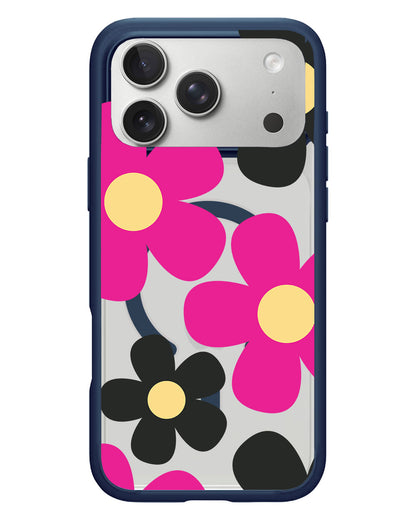 iPhone Rearguard Hybrid - Daisy Hot Pink