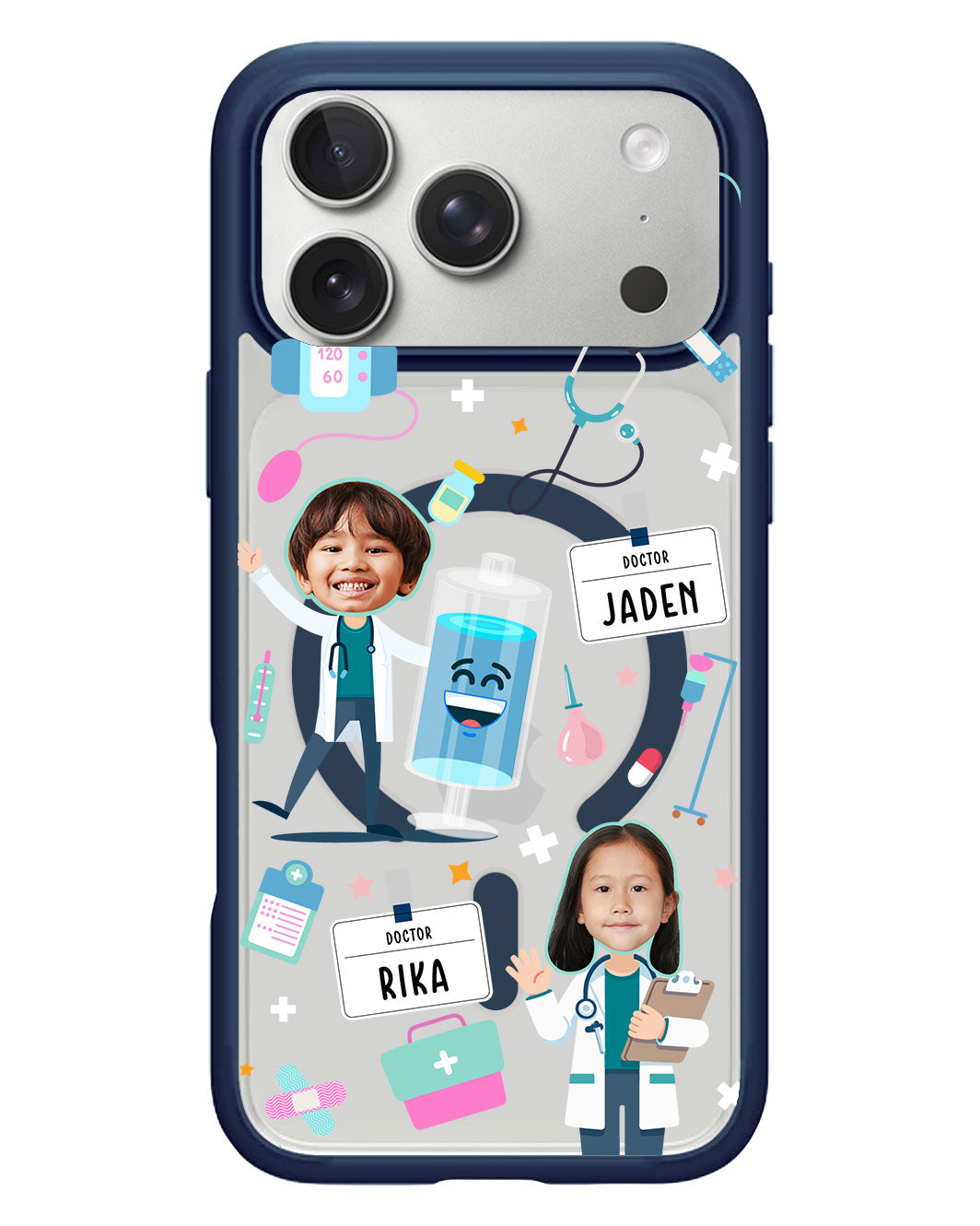 iPhone Rearguard Hybrid - Face Grid Dream Doctor