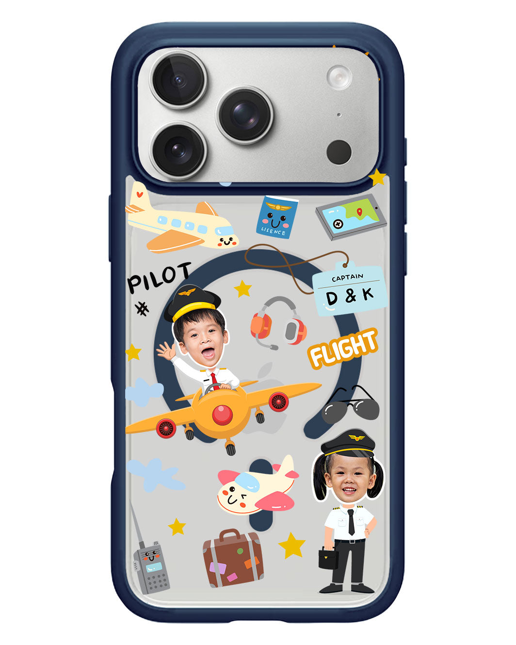 iPhone Rearguard Hybrid - Face Grid Dream Pilot