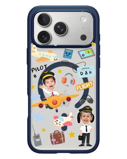 iPhone Rearguard Hybrid - Face Grid Dream Pilot