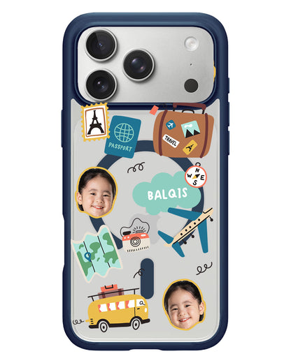 iPhone Rearguard Hybrid - Face Grid Travel