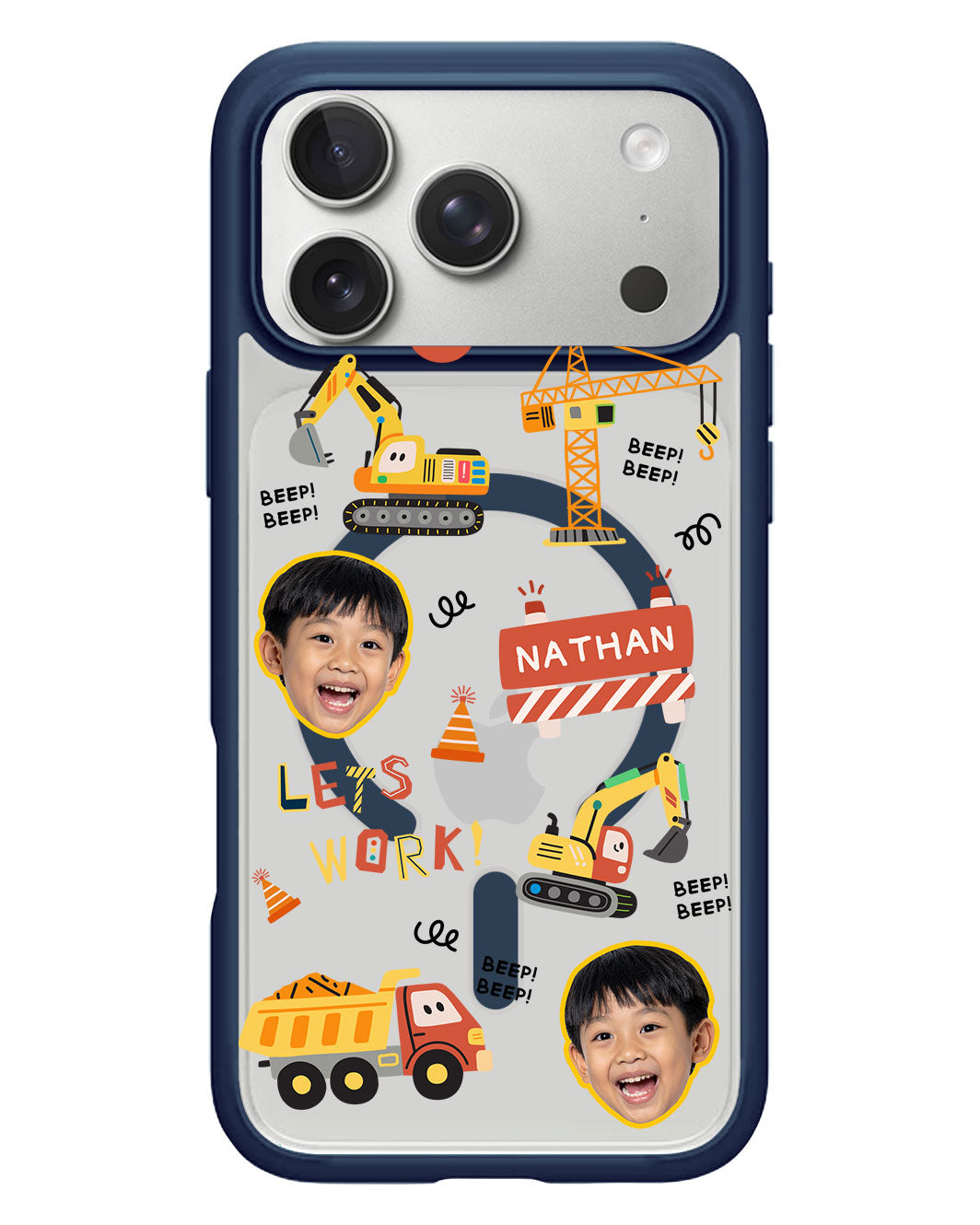 iPhone Rearguard Hybrid - Face Grid Construction