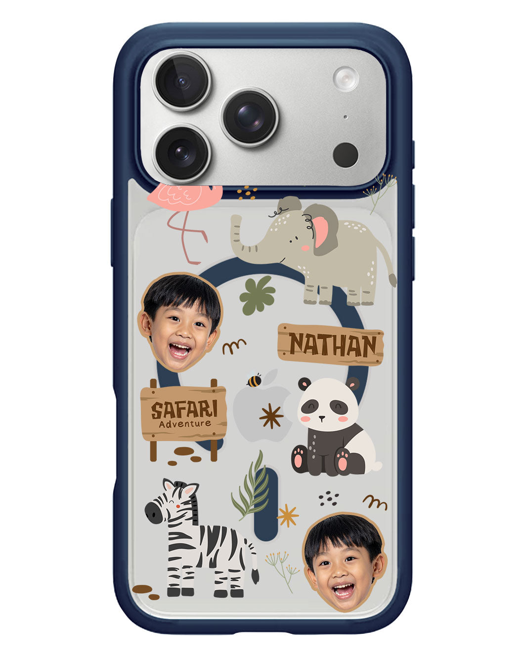iPhone Rearguard Hybrid - Face Grid Safari 2.0