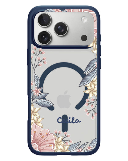 iPhone Rearguard Hybrid - Pink Floral