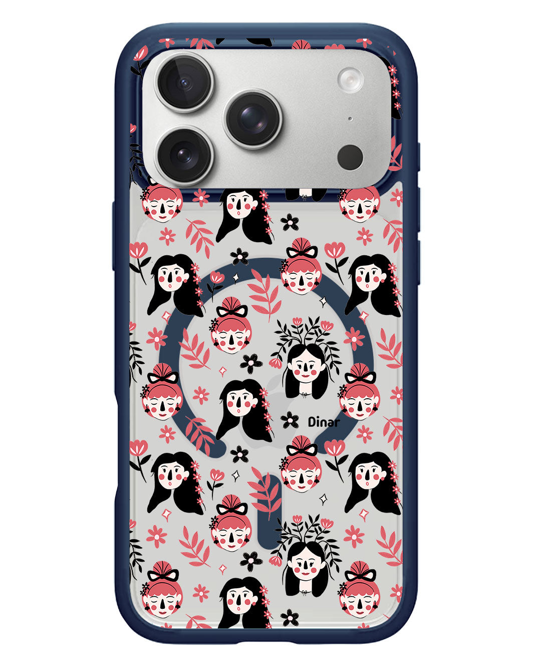 iPhone Rearguard Hybrid - Flowery Faces