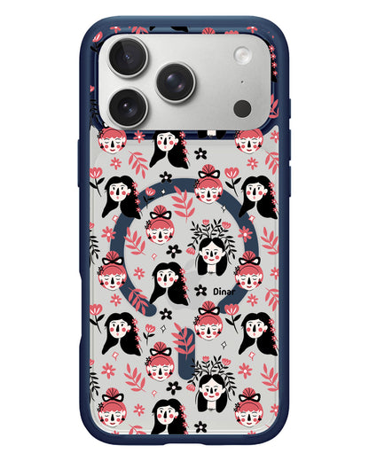 iPhone Rearguard Hybrid - Flowery Faces
