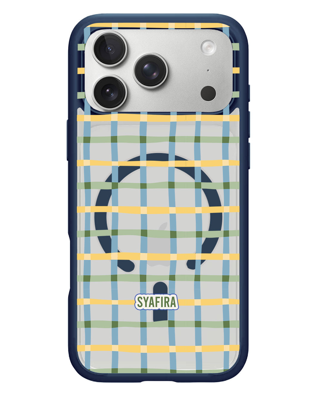iPhone Rearguard Hybrid - Beige Grid