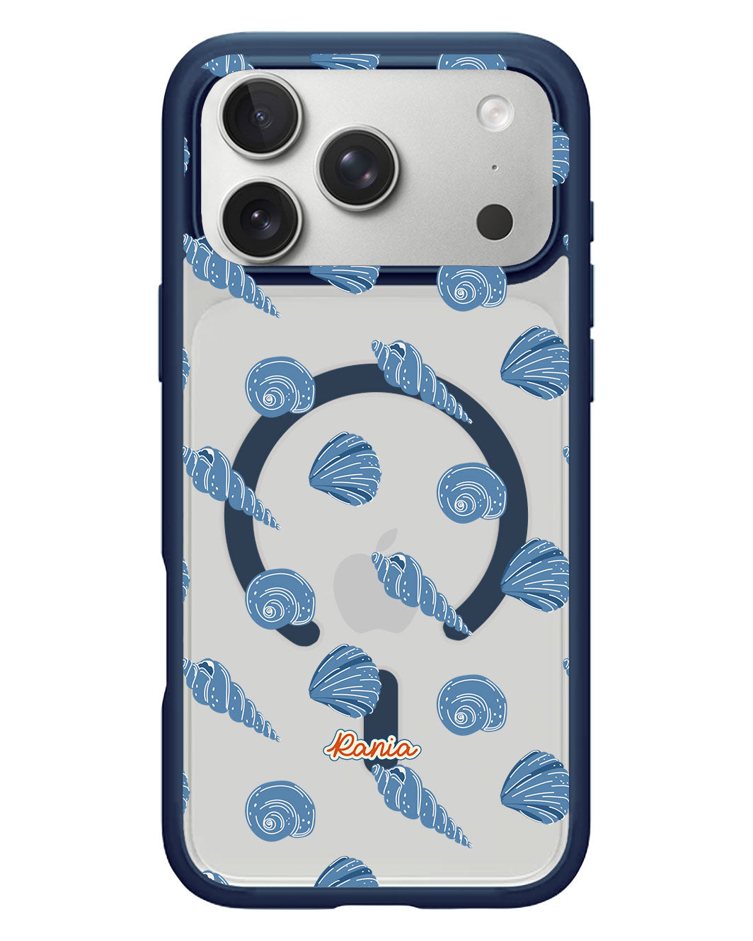 iPhone Rearguard Hybrid - Blue Sea Shells
