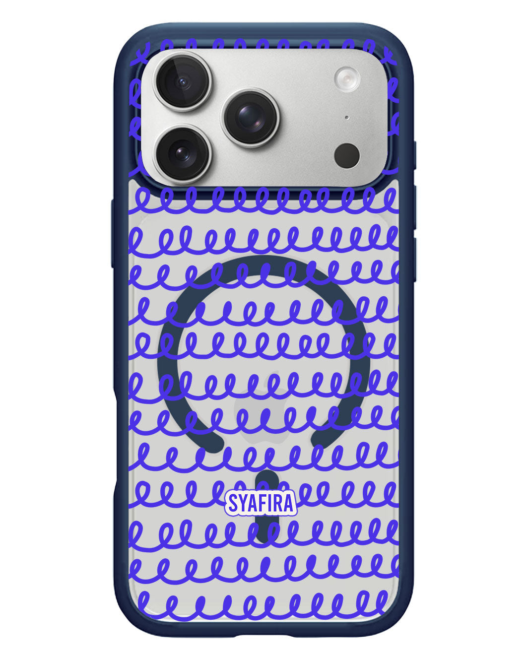 iPhone Rearguard Hybrid - Blue Wires