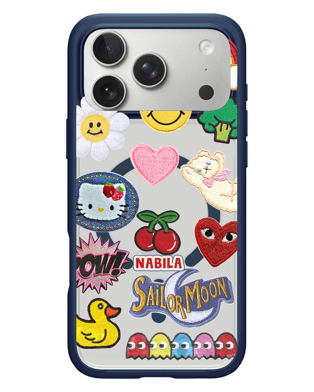 iPhone Rearguard Hybrid - Cute Denim