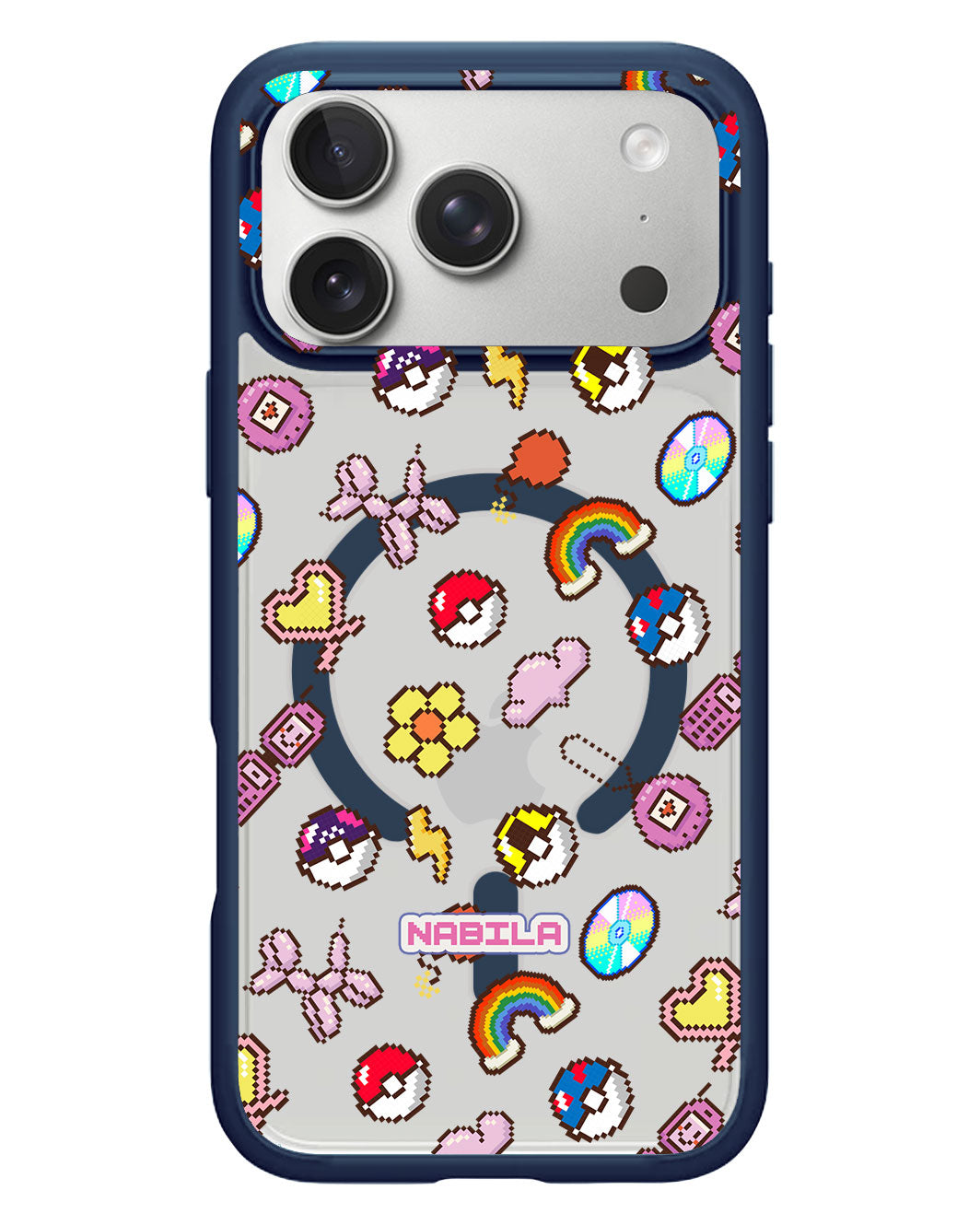 iPhone Rearguard Hybrid - Pink Glitch