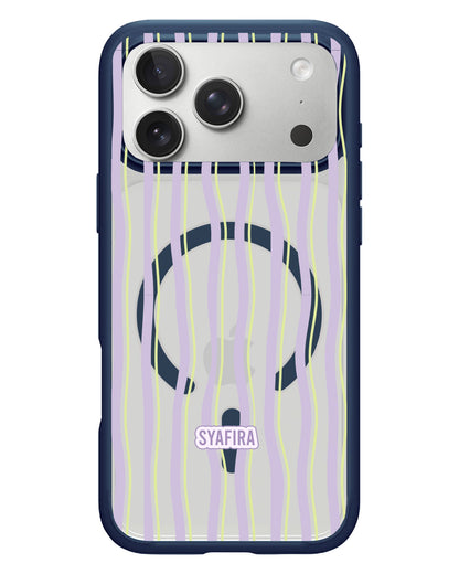 iPhone Rearguard Hybrid - Purple lines