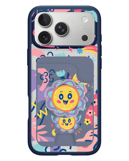 iPhone Magpop Wallet - Heather