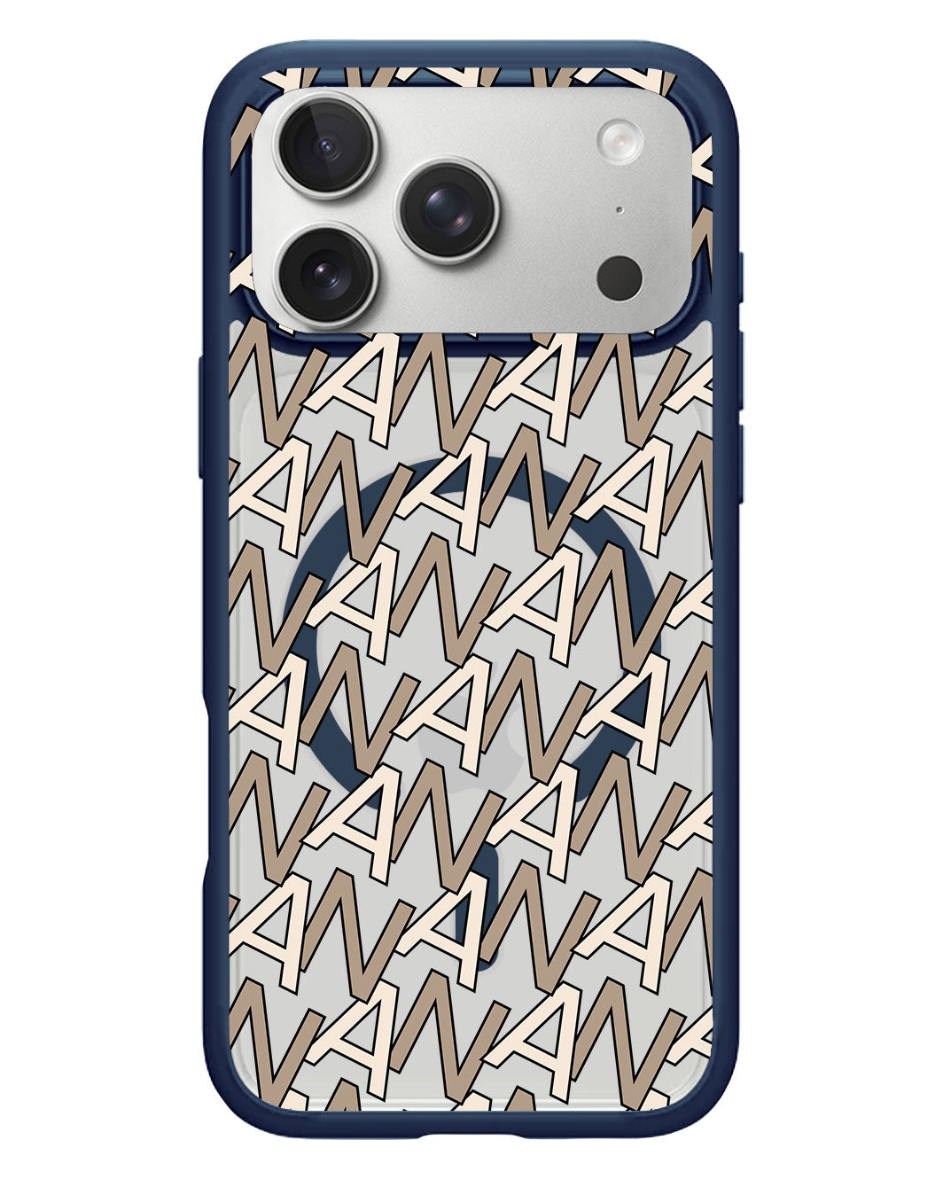 iPhone Rearguard Hybrid - CUSTOM MONOGRAM 3.0 Initial 4.0