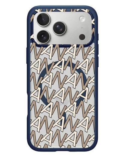 iPhone Rearguard Hybrid - CUSTOM MONOGRAM 3.0 Initial 4.0