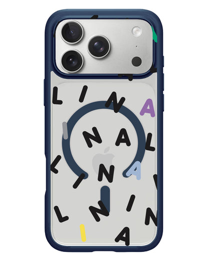 iPhone Rearguard Hybrid - CUSTOM MONOGRAM 2.0 Black