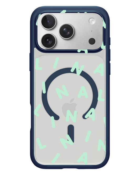 iPhone Rearguard Hybrid - CUSTOM MONOGRAM 2.0 Tosca