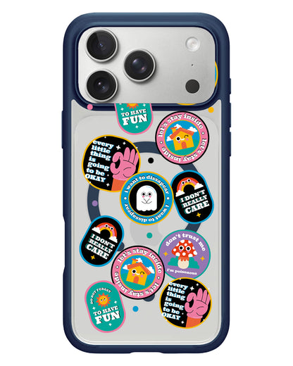 iPhone Rearguard Hybrid - Monster Sticker Pack