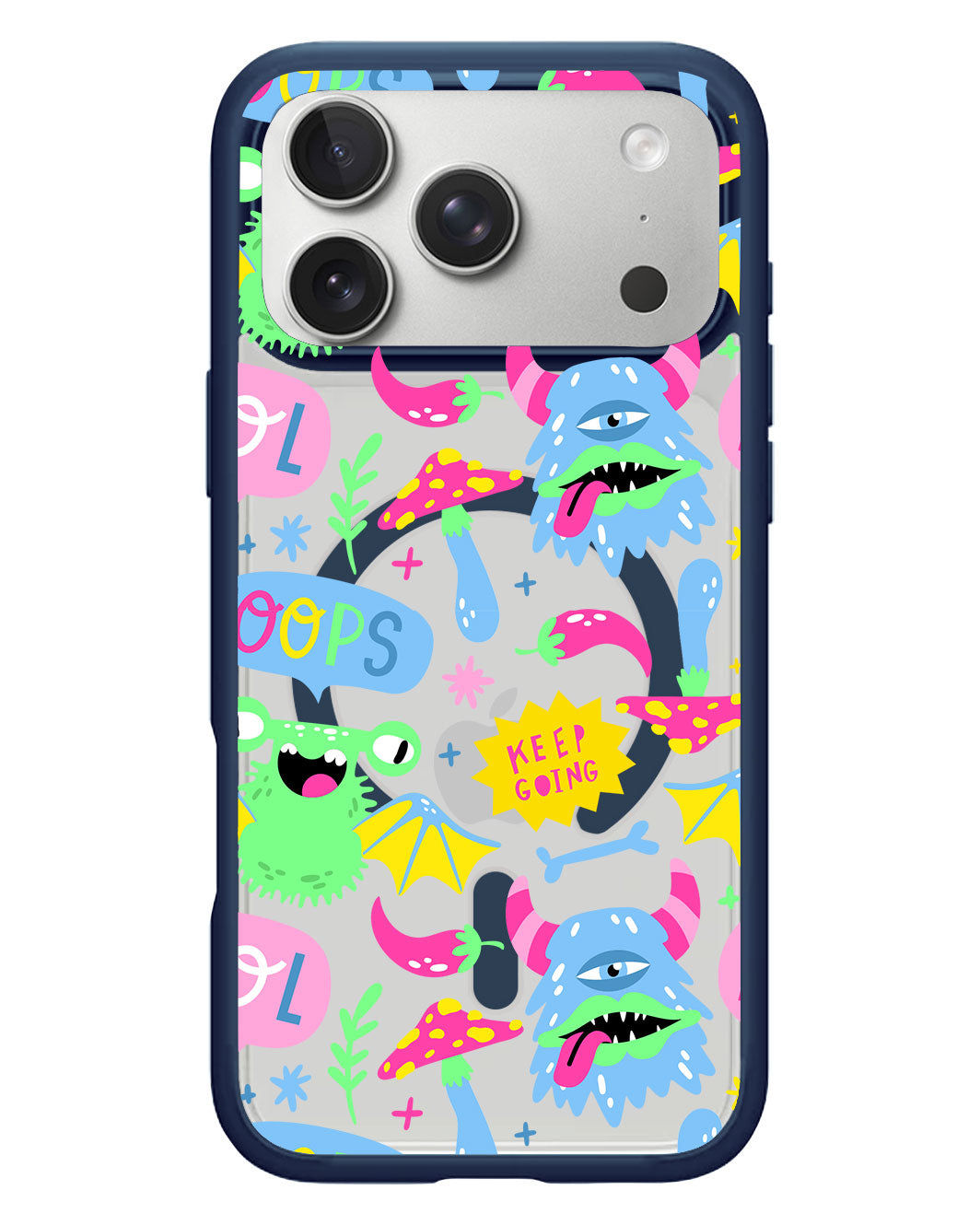 iPhone Rearguard Hybrid - Monster Say Keep Going