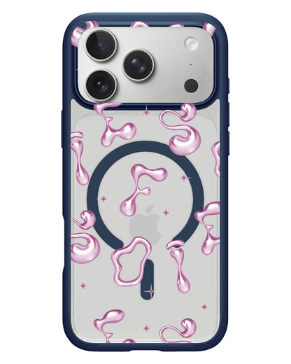 iPhone Rearguard Hybrid - CUSTOM MONOGRAM 3.0 Pink Chrome